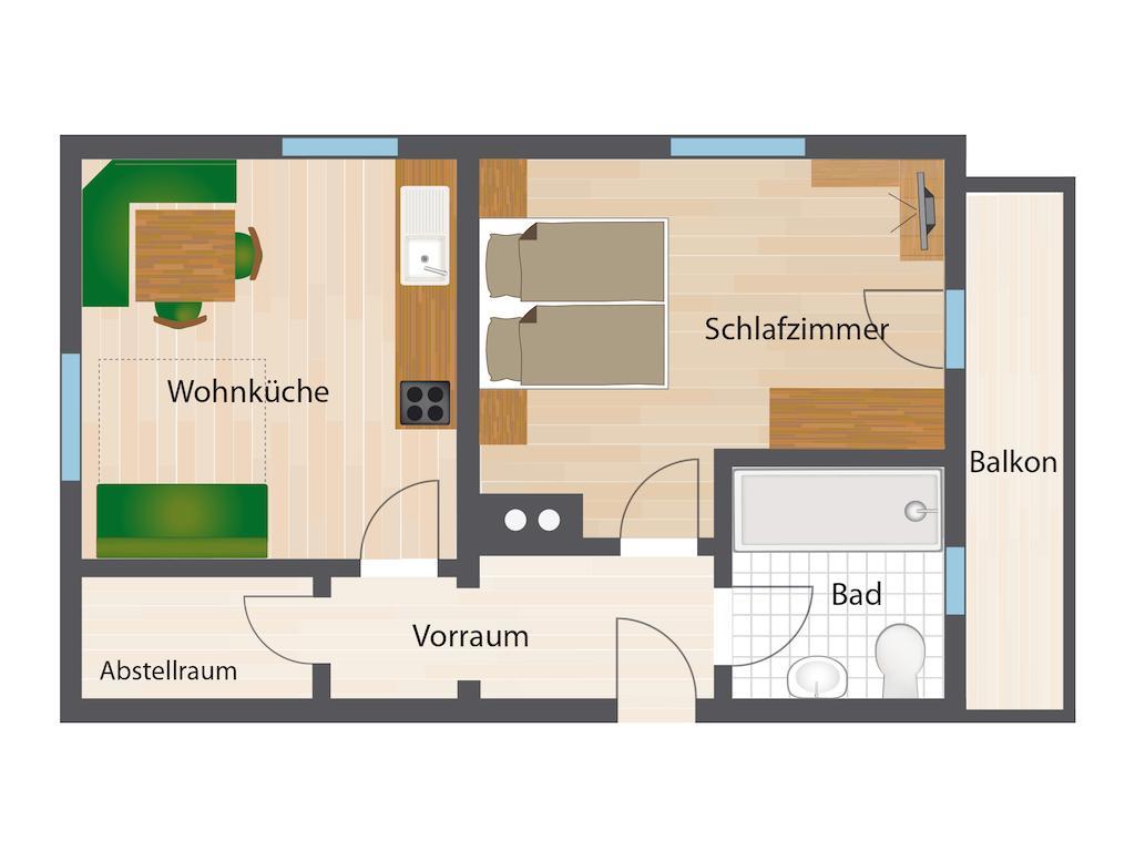 Haus Pitzer/Apartments Troicher Шладминг Номер фото