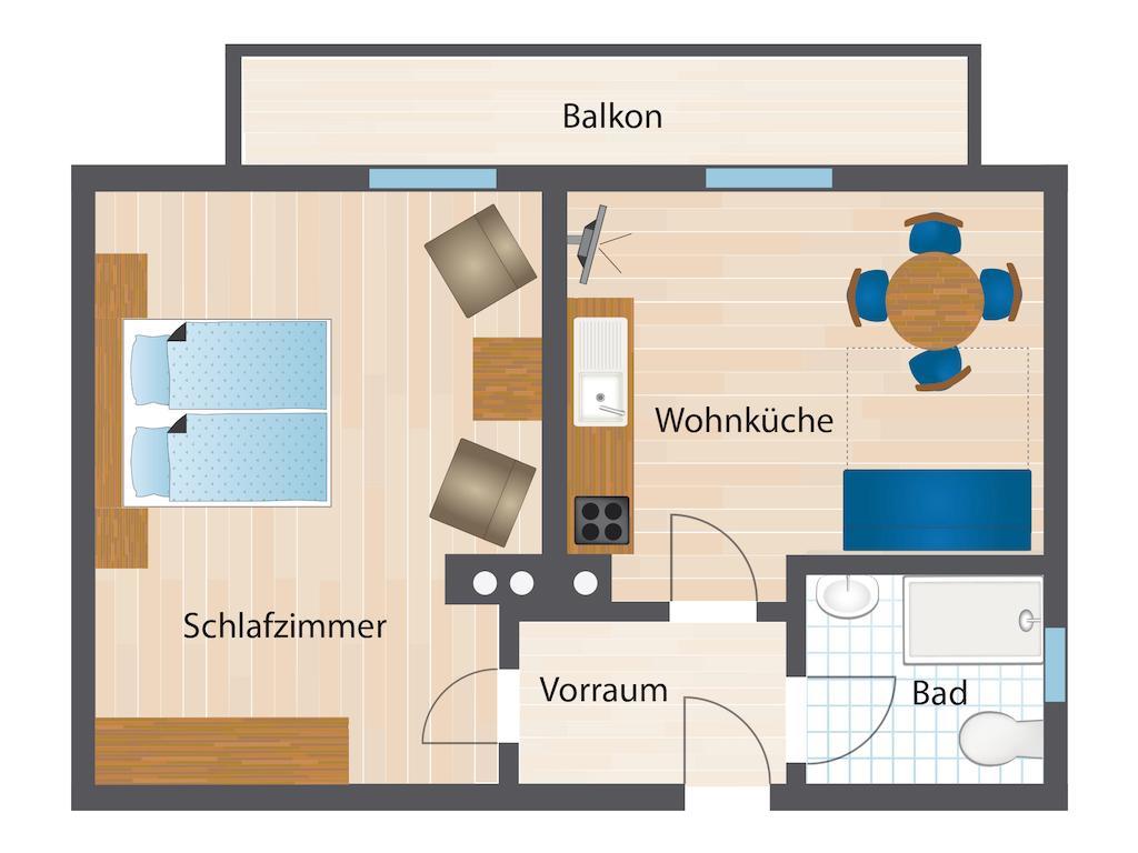 Haus Pitzer/Apartments Troicher Шладминг Номер фото